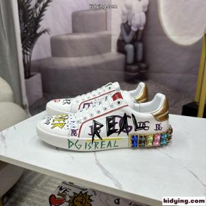人気 プリント ローカット ドルチェ&ガッバーナ コピー スニーカー コピー レースアップ おしゃれkid26Kf0H5b