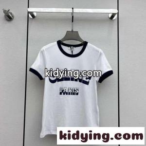 人気 定番 ロゴ クルーネック コットン 半袖Tシャツ セリーヌ コピーブランド Tシャツ コピーkid26rCKrmy