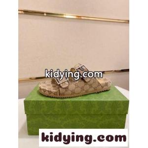 GGキャンバス グッチ コピー サンダル コピー ストラップ付き メンズ スライドサンダルkid26mieaCy