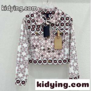 ヴィンテージモノグラムデニムジャケット ルイ・ヴィトン ジャケット コピー レディースkid26Pf0ziu