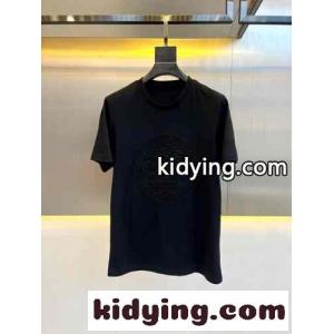 ヴェルサーチ コピーェ Tシャツ コピー 上品 メドゥーサ ロゴ 半袖Tシャツ トップスkid26Pr0L5z