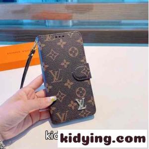 おしゃれ モノグラム柄 カード収納 手帳型 ルイ・ヴィトン アイフォンケース コピー レザー スマホケースkid26LbyCma