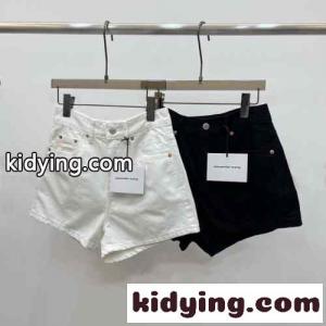 定番 合わせやすい デニム ショートパンツ アレキサンダーワング パンツ コピー レディースkid26viGvqa