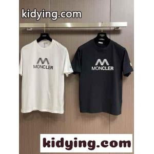 カジュアル ロゴプリント モンクレール スーパーコピー Tシャツ コピー コットン 半袖 トップスkid26iaWXnm
