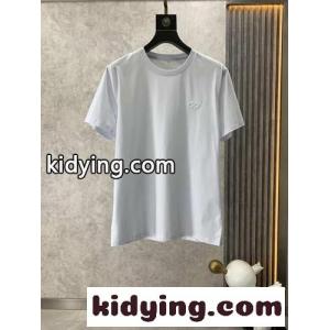 サルヴァトーレ・フェラガモ Tシャツ コピー シンプル 着回し クルーネック 半袖Tシャツkid26bmaSXD