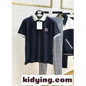クラシック ロゴ入り 半袖 ポロシャツ モンクレール スーパーコピー Tシャツ コピー 半袖kid26CS5nuC