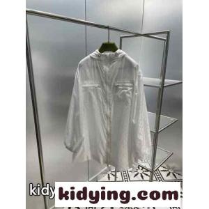 GG フーデッド ジャケット グッチ コピーブランド ジャケット コピー ユニセックス ホワイトkid26GHba8r