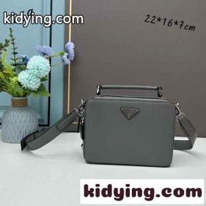 洗練された プラダ スーパーコピー ブリック サフィアーノレザーバッグ スーパーコピー ショルダーバッグ グレーkid26nGL5fy