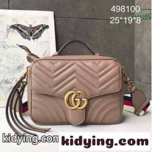 GGマーモント トップハンドルバッグ グッチ コピーブランド バッグ コピー レディース ハンドバッグkid26KraWDq
