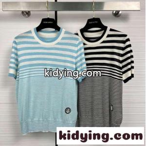 ミックスドストライプ ニット トップ ルイ・ヴィトン Tシャツ コピー 半袖kid26XnOXzy