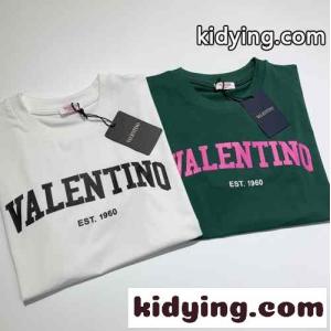 ユニセックス プリント コットン 半袖Tシャツ ヴァレンティノ コピー Tシャツ コピーkid26yG5Dym