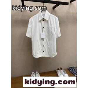 メンズ カジュアル おしゃれ ボッテガ・ヴェネタ シャツ コピー コットン 半袖 トップスkid26Gf8L1z