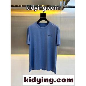ベーシック クルーネック 半袖Tシャツ エルメネジルド・ゼニア Tシャツ コピーkid26e8re8z