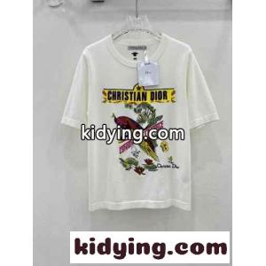 Indian Animal Peacock テンセル ジャージー 半袖Tシャツ クリスチャン・ディオール コピー Tシャツ コピーkid26nO1vCe