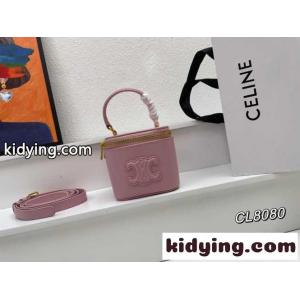 23SS トリオンフ ミニ バニティケース セリーヌ スーパーコピー バッグ コピー ショルダーバッグ ピンクkid26y0jSLf