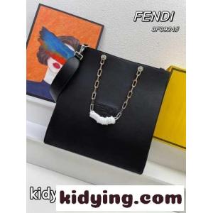 fendi コピー Pack ミディアム ショッピングバッグ フェンディ コピー バッグ コピー レディース ブラックkid26DCO9Hr