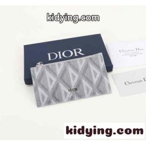 CD Diamond キャンバス ジップ カードホルダー クリスチャン・ディオール スーパーコピー 財布 コピーkid26fWn49n