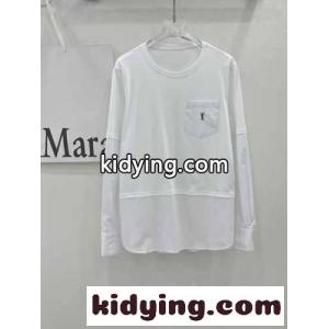 イヴ・サンローラン ブランド コピー Tシャツ コピー 長袖Tシャツ カジュアル おしゃれ クルーネックkid26vi8faa
