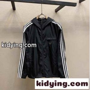 コピーブランド adidas×prada コピーブランド おしゃれ カジュアル フード付き プラダ コピーブランド ジャケット コピー ユニセックス アウターkid26aSzuai