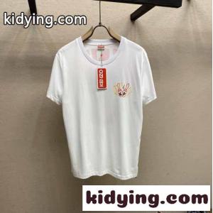 KENZO BOWLING オーバーサイズ 半袖Tシャツ クルーネック ケンゾー Tシャツ コピー ホワイトkid26Wbaeqa