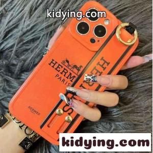 エルメス ブランド コピー アイフォンケース コピー バンドホルダー付き iPhone 14 ケース スマホケースkid26XHnyuq