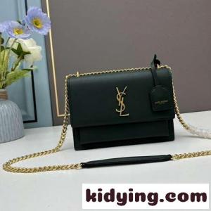 人気 YSL サンセット ミディアム モノグラムバッグ イヴ・サンローラン コピー バッグ コピー グリーンkid26eKLnaq