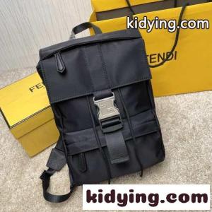 fendi コピー&ナイロン ワンショルダー バックパック フェンディ コピー バッグ 人気 コピー メンズkid268nyCme