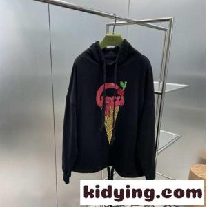 gucci コピーブランド アイスクリーム コットンジャージー スウェットシャツ グッチ コピーブランド パーカー コピーkid26yaO9Du