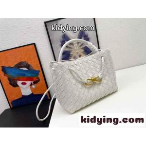 23SS ボッテガ・ヴェネタ アンディアーモ ハンドバッグ スーパーコピー レディース ホワイトkid26XviiCm
