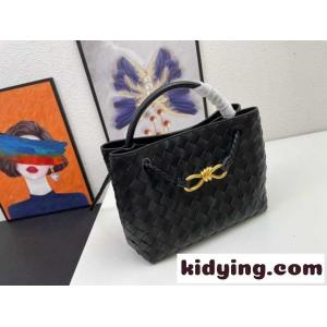 23SS ボッテガ・ヴェネタ アンディアーモ ハンドバッグ スーパーコピー レディース ブラックkid26bW1T9r