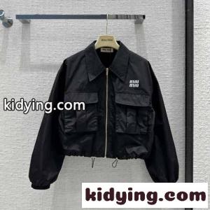 春夏 新作 レディース ファッション ユニーク カジュアル ミュウミュウ コピー ジャケット コピーkid26q4PzWD