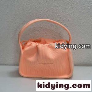 Alexander Wang Ryan スモール リブニット ハンドバッグ アレキサンダーワング バッグ コピー ピンクkid26915nKj