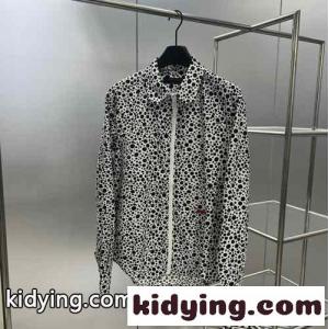 大人気☆Louisvuitton ブランド コピー×YKドットプリンテッドジップドシャツ スーパーコピー ユニセックスkid26rCy0vm
