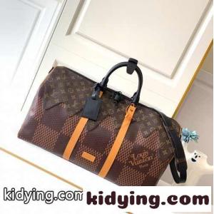 Louis vuitton コピーブランド × NIGO ボストンバッグ キーポル50 スーパーコピー ルイヴィトン コピーブランド 人気kid26rKTPTz