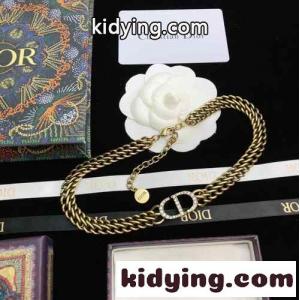 洗練された 上品 クリスタル CD クリスチャン・ディオール コピーブランド ネックレス コピー アクセサリー チョーカーkid26qm8niu