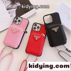 多機能 プラダ ブランド コピー スマホケース コピー トライアングルロゴ付 アイフォンケースkid26uuuuGr
