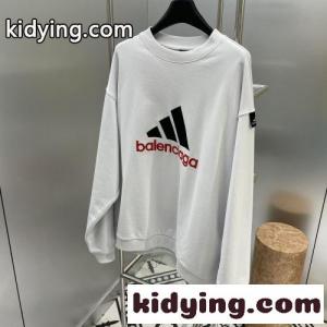 balenciaga コピーブランド x コピーブランド adidas オーバーサイズ スウェットシャツ バレンシアガ コピーブランド パーカー コピー ホワイトkid26ryO9Tf