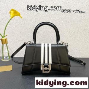balenciaga スーパーコピー x スーパーコピー adidas 人気 HOURGLASS ハンドバッグ バレンシアガ スーパーコピー バック コピー ブラックkid26nuiO9f