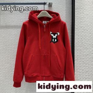 ラビットプリント コットン フーデッドトップ バーバリー スーパーコピー ジャケット コピー パーカーkid26HfyO1D