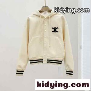 カシミア フード付き テディジャケット セリーヌ コピー ジャケット コピー レディースkid26jyeG9z