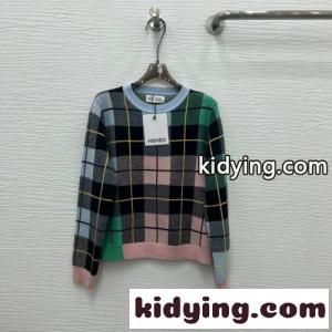 おしゃれ 定番 チェック クルーネック ケンゾー セーター コピー 長袖 カシミア トップスkid26a0PHba