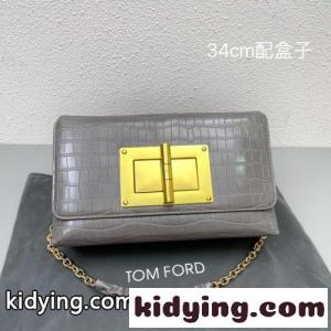 クロコダイル型押し ショルダーバッグ 人気 高級感 トムフォード バッグ コピー レディース チェーンkid26u8j8zm