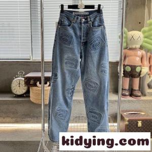 人気 カジュアル ゆったり リラックス アレキサンダーワング ジーンズ コピー レディース デニムパンツkid26mC8T1D