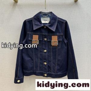 洗練された 人気 おしゃれ フェンディ コピー ジャケット コピー レディース デニムジャケットkid265fiSfu