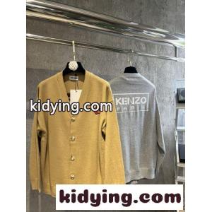 フェミニン 定番 おしゃれ Vネック ケンゾー カーディガン コピー 長袖 ロゴ ニットウェアkid26rWDiKj