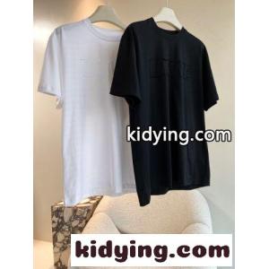 人気 オーバーサイズ クルーネック ロゴ ロエベ コピー Tシャツ コピー 半袖 カジュアルkid26TPXbee