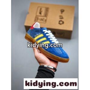 〔ガゼル〕コピー adidas x gucci コピー メンズ グッチ コピー スニーカー コピー ローカット レースアップkid26zCaWzi