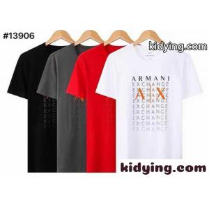 おしゃれ 定番 プリント クルーネックル アルマーニ コピー tシャツ コピー 半袖 合わせやすい 春夏 トップスkid26X9jema