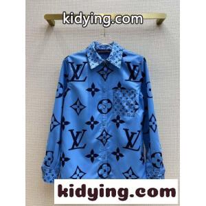 人気 新作 モノグラム プリント ルイ・ヴィトン シャツ コピー 長袖 レディース トップスkid26yCSnyC