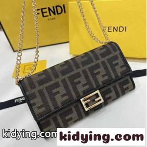 FF ロゴ おしゃれ フェンディ ブランド コピー 財布 人気 コピー ユニセックス 小銭入れ カード入れ 長財布kid268zSXvu